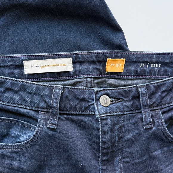 Anthropologie Pilcro and the Letterpress STET skinny bootcut Dark Wash Size 30 - Picture 2 of 9